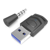 Für PS4 / PS5 / PC HS-PS5101 Bluetooth 5.0 Adapter Audioempfänger Drahtloser Headset-Sender, Headset-Sender